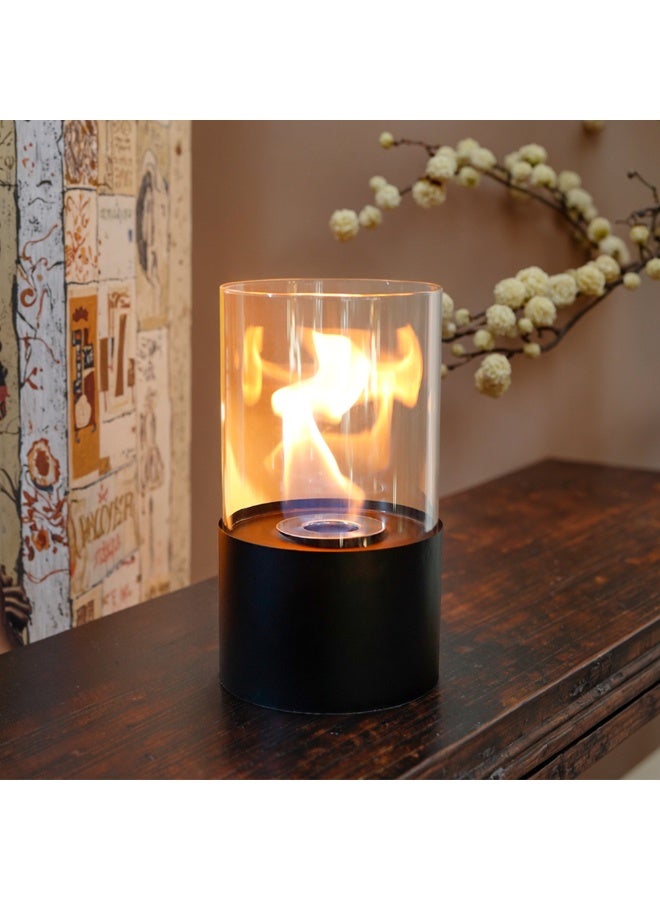 JHY DESIGN Glass Hurricane Candle Lantern for Indoor & Outdoor - Decorative Ambient Lighting for Table, Garden, Party Decor - Image 4